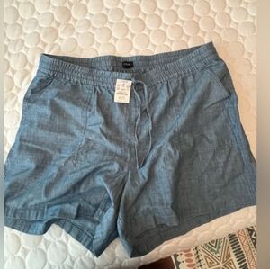 NWT J. Crew Chambray Blue Shorts
